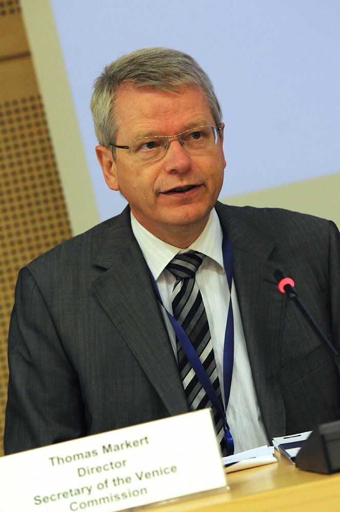 Thomas Markert, Executive Secretary of Venice Commission