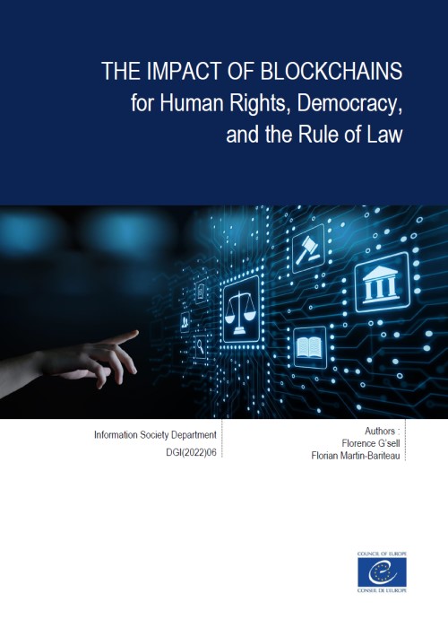 The impact of blockchains for Human Rights, Democracy, and the Rule of Law
