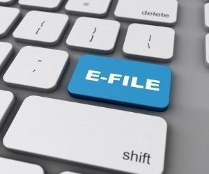 Electronic court filing (e-filing)