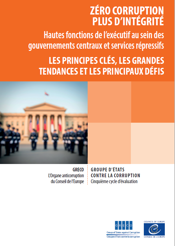 Rapport sur les principes fondamentaux, les tendances et les défis du cinquième cycle d'évaluation dans le domaine des haute fonctions de l'exécutif au sein des gouvernment centraux et des services répressifs
