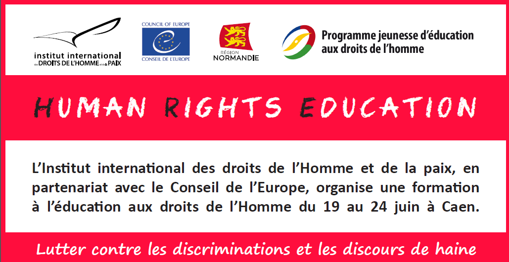 Formation à l’éducation aux droits de l’Homme sur le thème « Lutte contre les discriminations et les discours de haine »