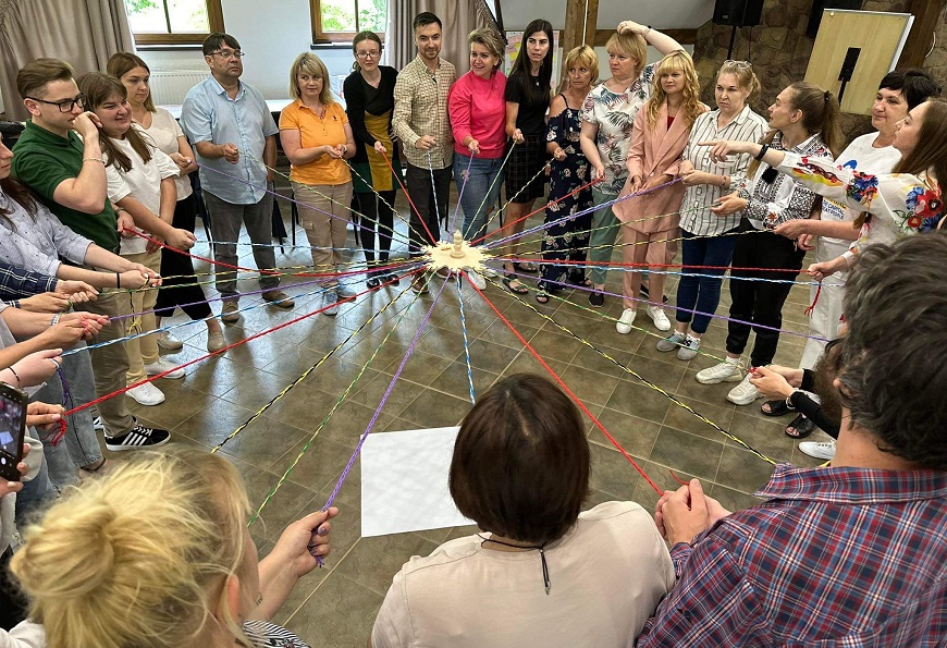 Using Compass in formal and non-formal education: training course in Ukraine