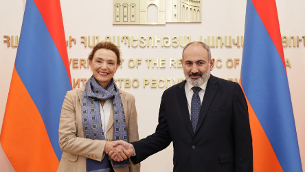 La Segretaria generale in visita ufficiale in Armenia