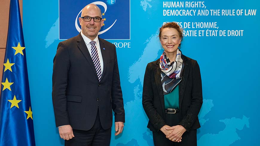 Secretary General meets Prime Minister of Liechtenstein