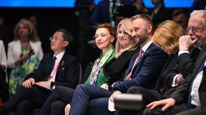 Secretary General Marija Pejčinović Burić and President Zuzana Čaputová