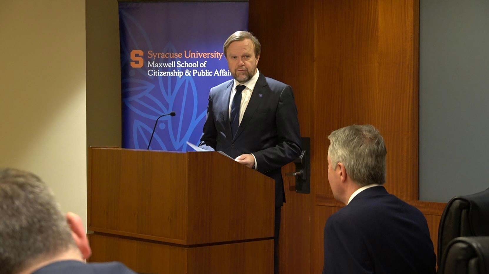 Renforcement des relations avec l'Université américaine de Syracuse