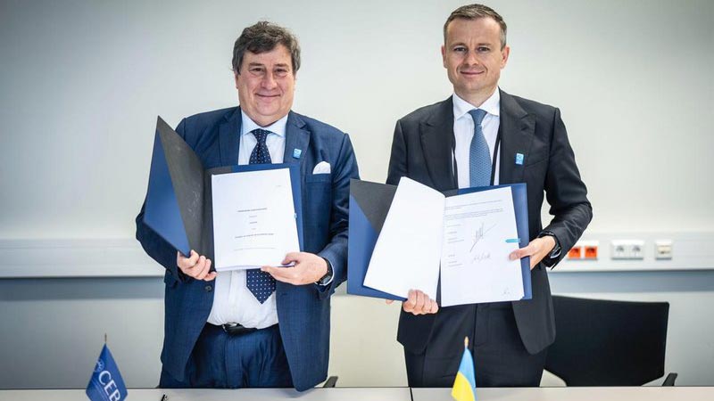 Governor Carlo Monticelli and Minister of Finance of Ukraine Serhii Marchenko