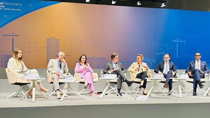 La Segretaria generale alla Conferenza per la ripresa dell’Ucraina a Berlino