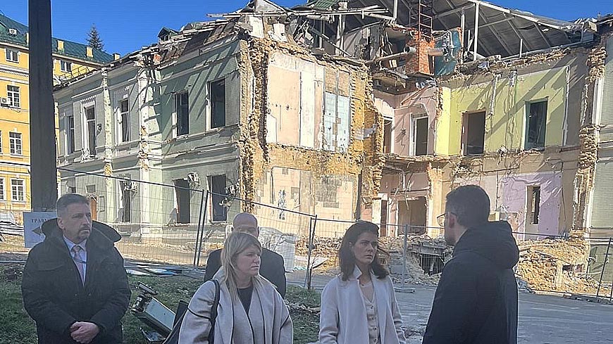 Secretary General’s Special Envoy on the situation of children of Ukraine carried out her first visit to Ukraine