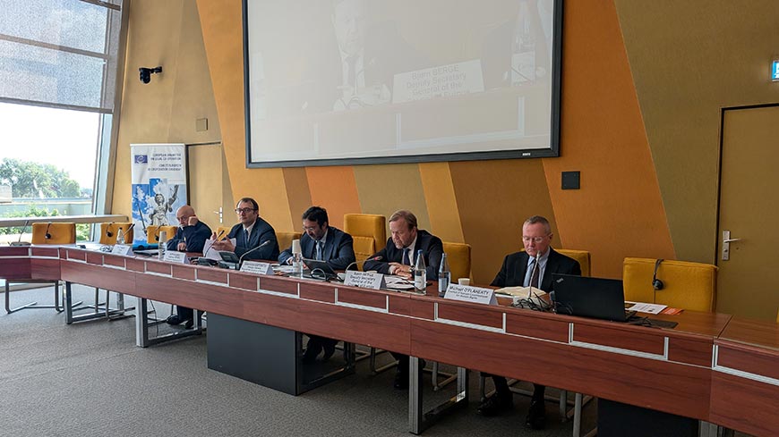 Deputy Secretary General warns of growing danger to lawyers, highlights new protection convention