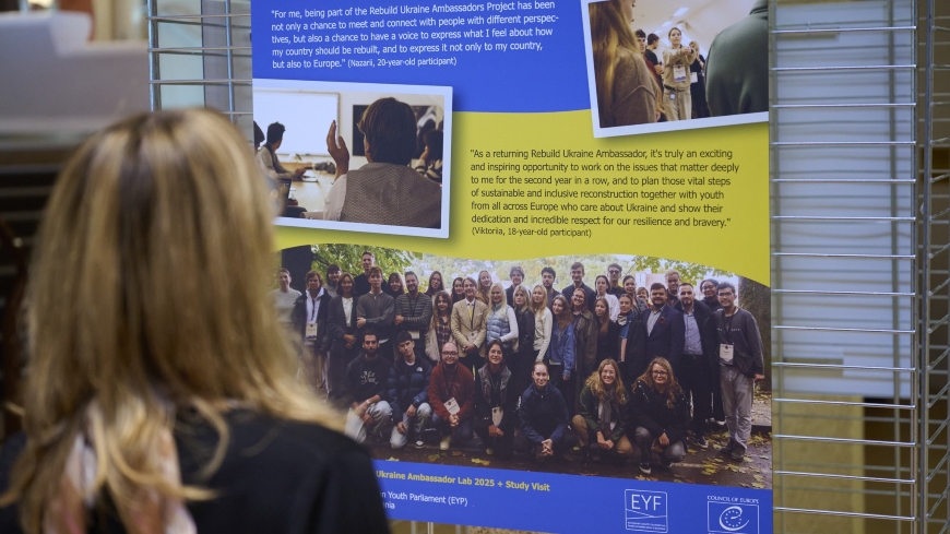 Exposition de la jeunesse ukrainienne « Les Récits des Braves » au siège du Conseil de l’Europe à partir d’aujourd’hui