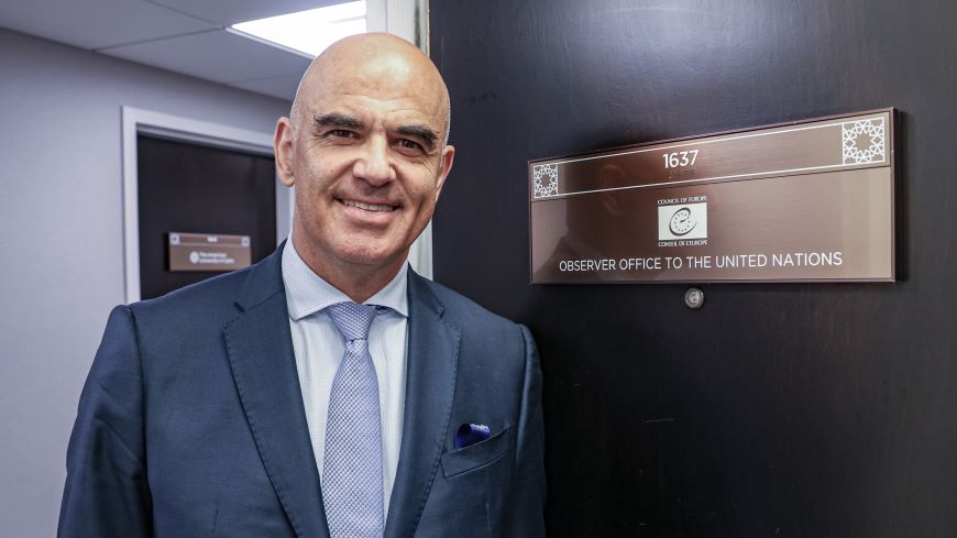 Council of Europe opens first permanent UN Observer Office in New York during General Assembly