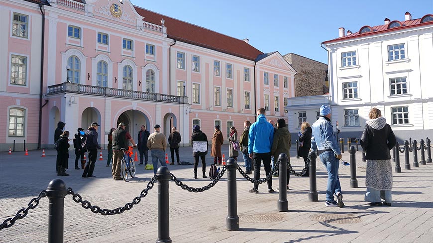 Secretary General Berset will discuss democratic security at a difficult time internationally for the rule of law while in Tallinn