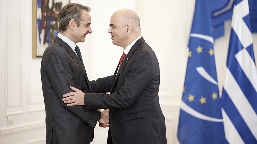 “Greece gave us democracy, now we must strengthen democracy in Europe, together” – Alain Berset