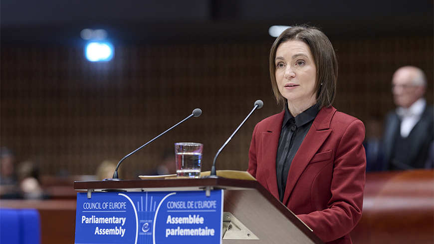 “Two wars are being waged against European democracy” – Maia Sandu