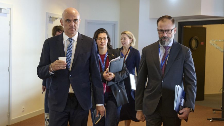 “The Council of Europe is building a common legal space for an order now in rupture” – Alain Berset