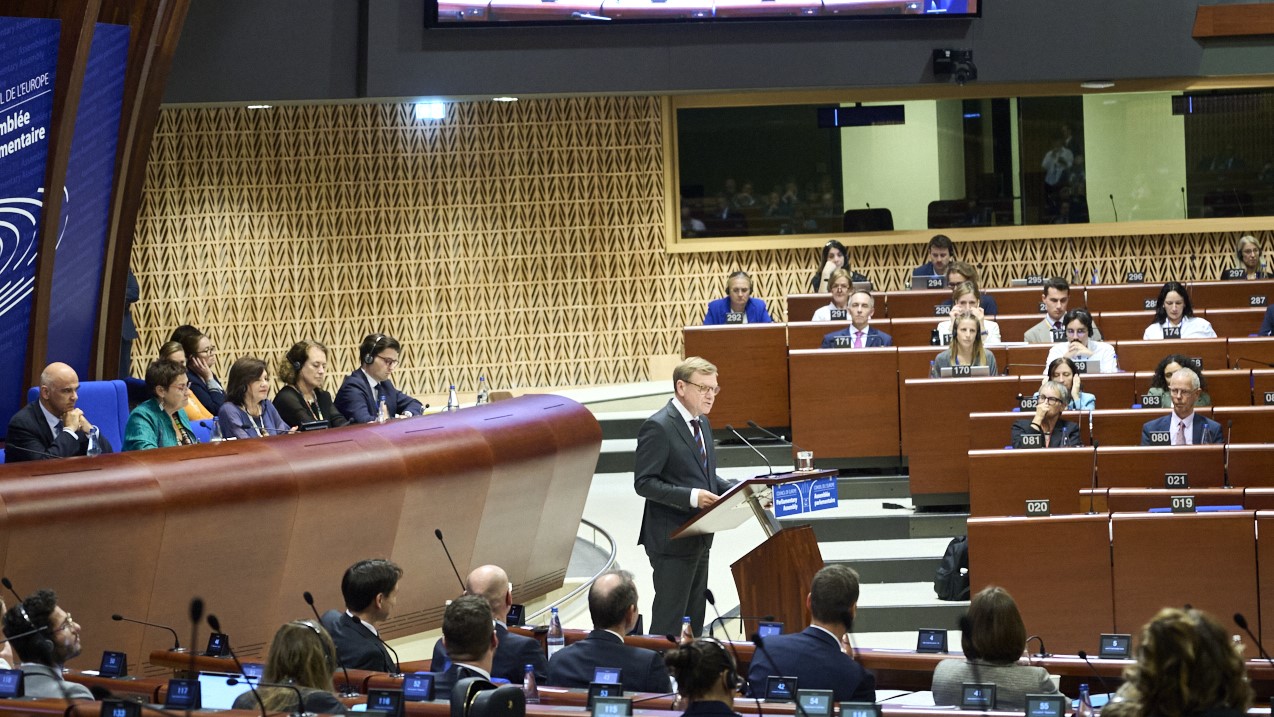 German Foreign Minister reaffirms Germany’s commitment to Council of Europe