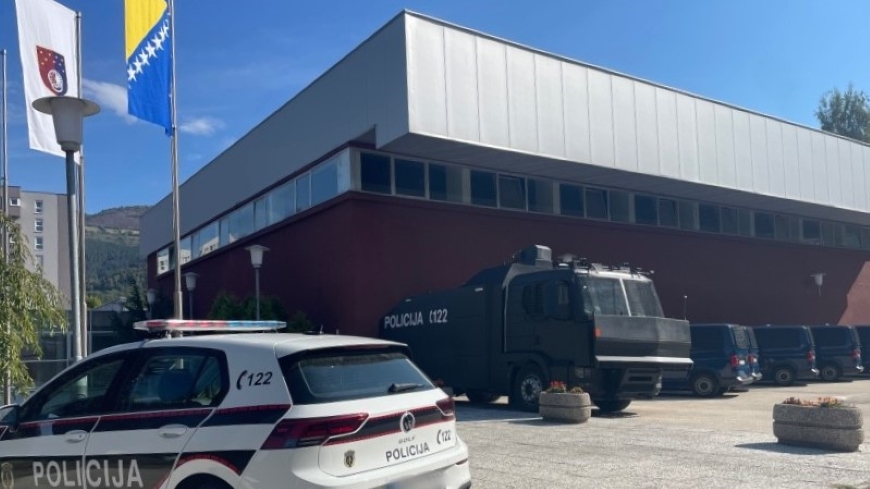 Quartier général de l'unité spéciale d'intervention de la police cantonale de Sarajevo, au sujet de laquelle le CPT a fait état de nombreuses allégations de mauvais traitements