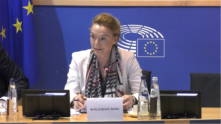Secretary General marks European Day of Justice in Brussels