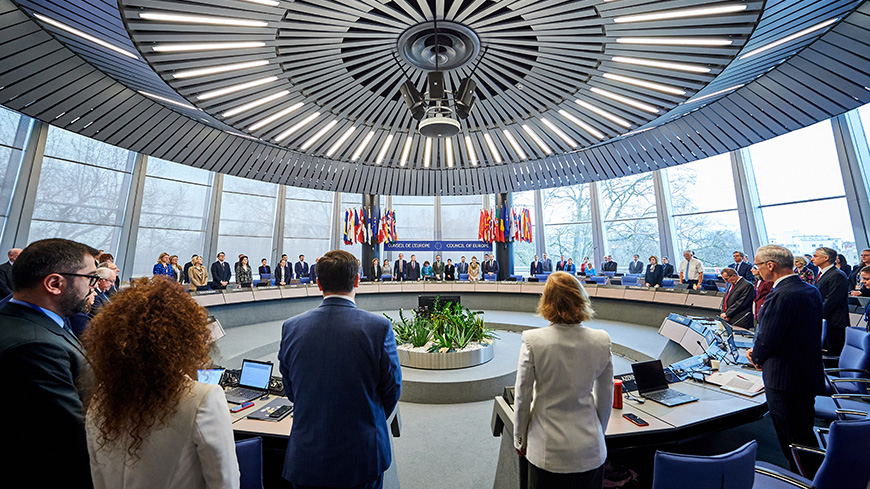 Minute of silence for Alexei Navalnyy