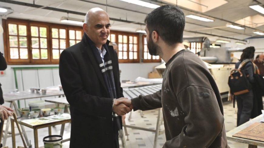 Secretary General Berset visiting the San Patrignano Community in March 2026