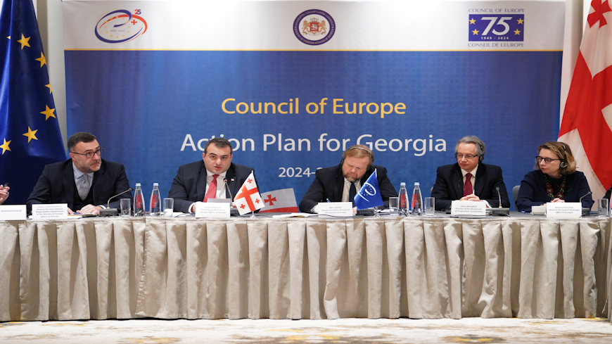 Council of Europe and Georgian authorities launch new Action Plan for 2024-2027