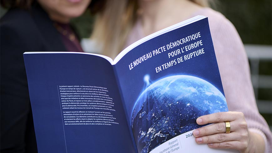 La sécurité de l’Europe commence par la démocratie : rapport 2026 du Secrétaire Général du Conseil de l’Europe