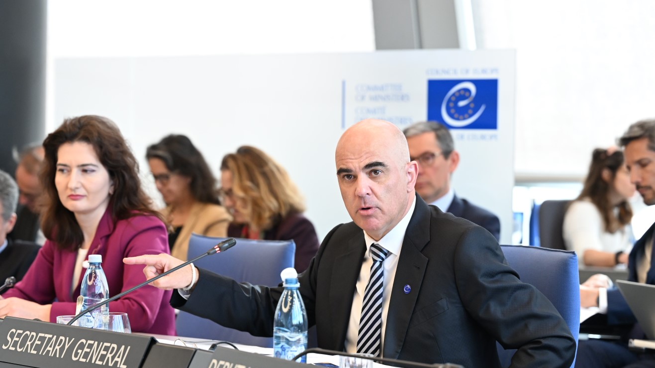 Secretary General Berset has called for a “bold, clear and values-based vision