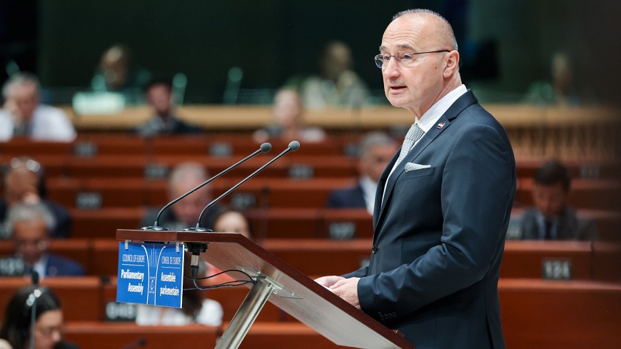 Croatian Foreign Minister addresses Parliamentary Assembly, praises shared values amid global crises