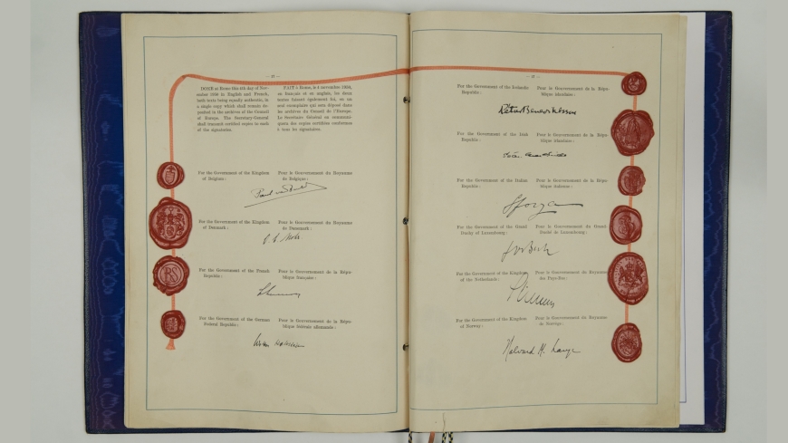 Seventy-fifth anniversary of the European Convention on Human Rights – *watch live*