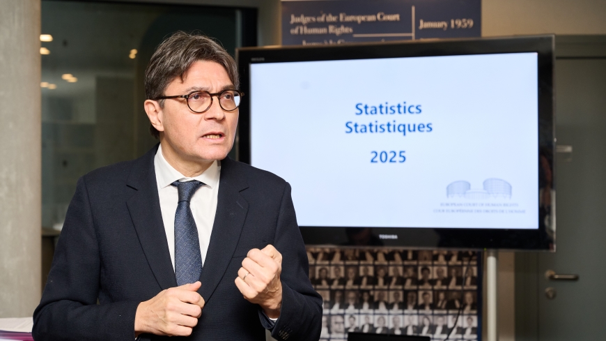 The European Court of Human Rights publishes its annual report
