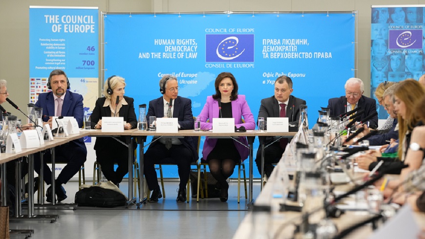 Reunión en Kyiv: El apoyo del Consejo de Europa a Ucrania ha alcanzado una magnitud sin precedentes