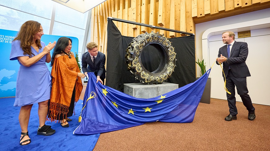 Don officiel du Mexique au Conseil de l’Europe