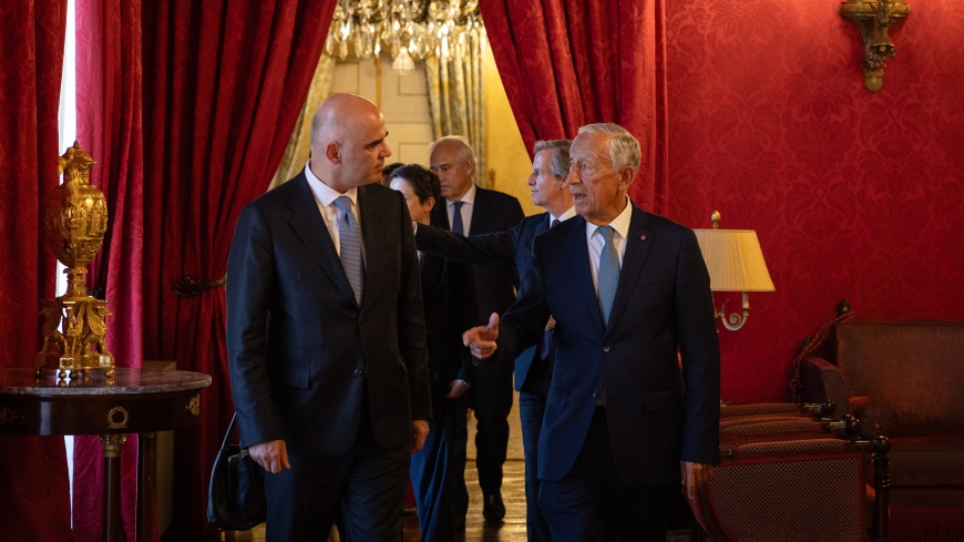 Secretary General concludes his official visit to Portugal