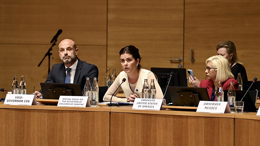At Luxembourg Committee of Ministers meeting, Special Envoy stressed the need to address the issue of children of Ukraine