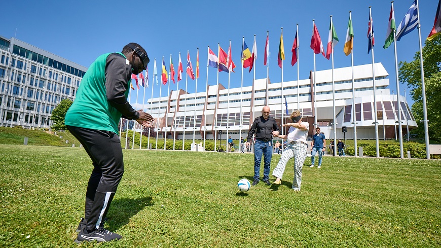 Inclusion des personnes handicapées dans le sport : le Conseil de l'Europe et l’UE lancent une nouvelle initiative