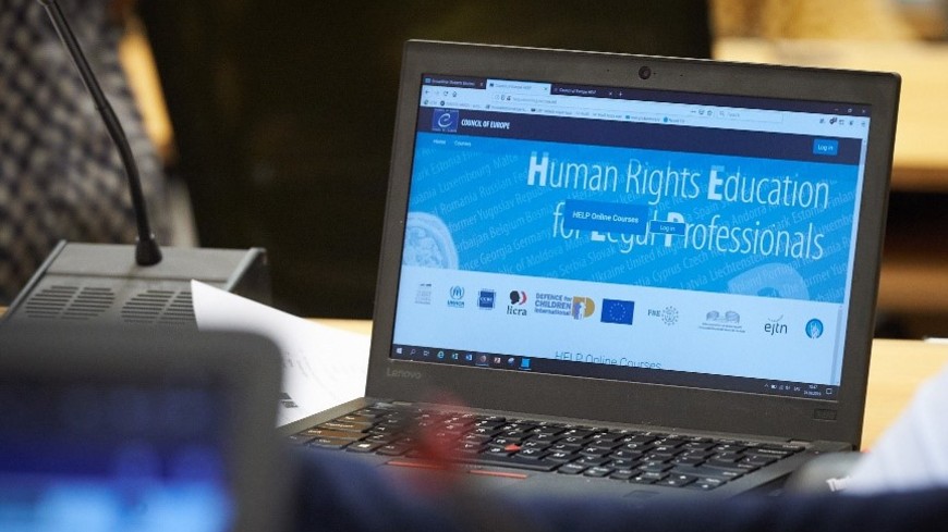 Human rights training for legal professionals: number of online users ...