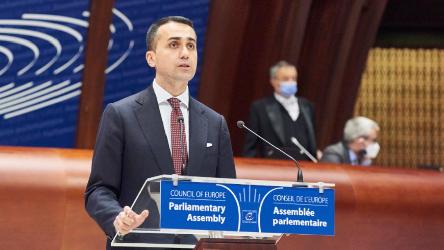 The expulsion of Russia from the Council of Europe was inevitable, Di Maio tells PACE
