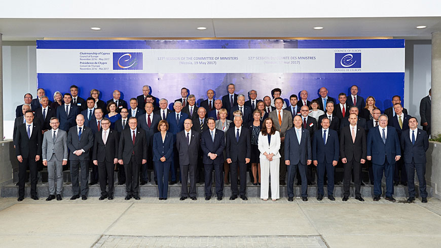 Committee of Ministers meet in Nicosia, Cyprus