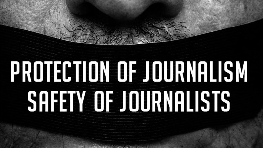 Ягланд призывает к немедленному принятию мер по защите журналистов