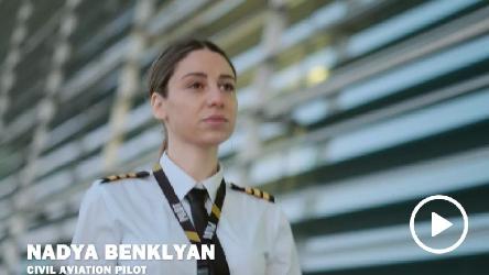 Nadya Benklyan – pilote