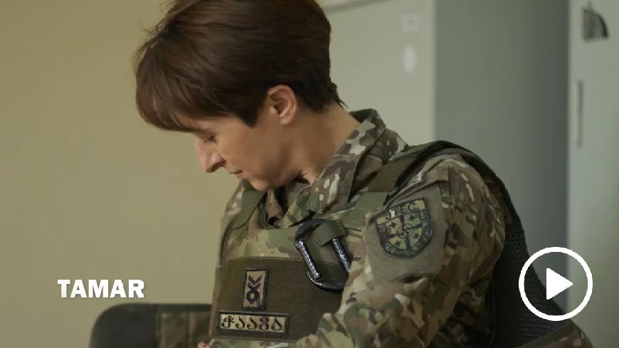Tamar Chaava – soldier