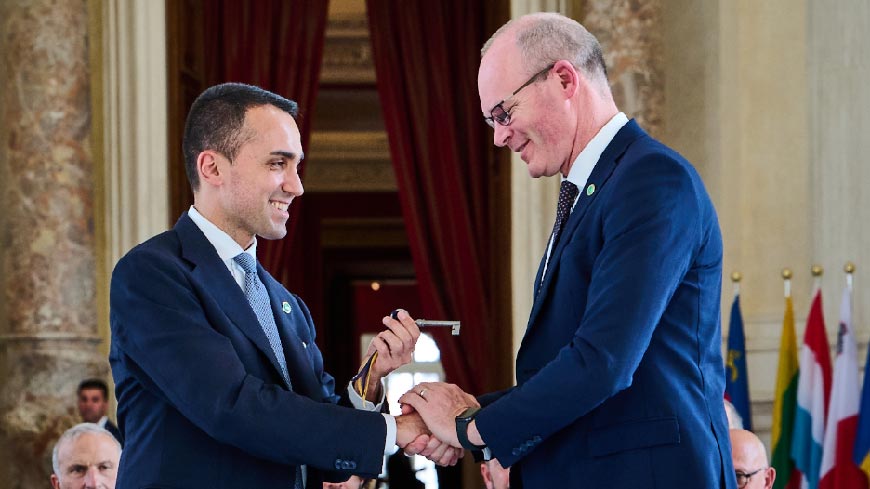Ireland takes over the Chairmanship of the Committee of Ministers