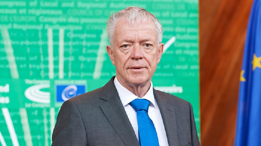 Leendert Verbeek, presidente del Congreso de Poderes Locales y Regionales