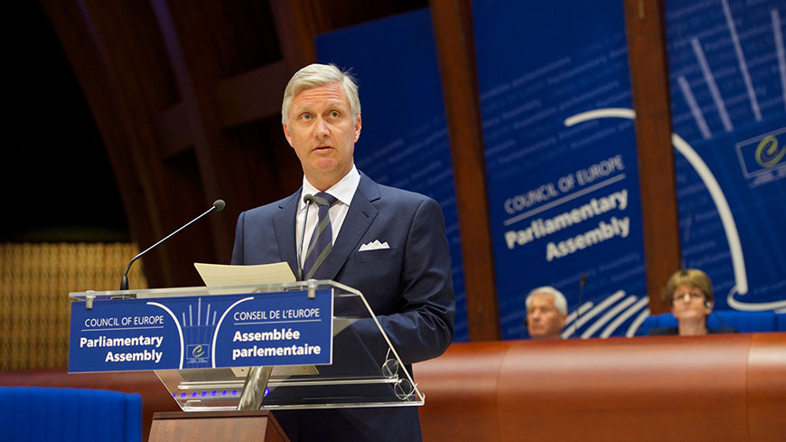 The King of the Belgians: "let us build and preserve a decent society"