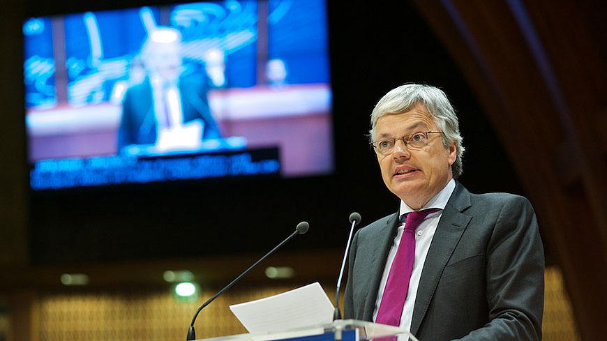 Didier Reynders: The cradle of our civilisation must not become the grave of those aspiring to be part of it