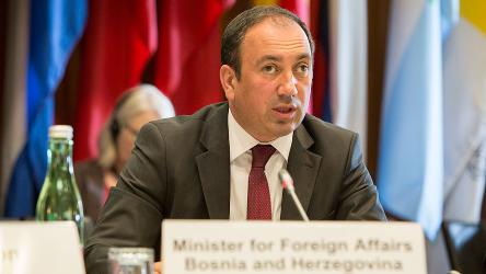 Council of Europe Chair Bosnia and Herzegovina to intensify co-operation with OSCE, says Foreign Minister Crnadak