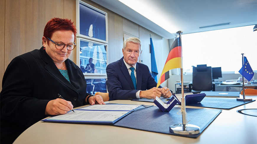 Elke Ferner and Thorbjørn Jagland