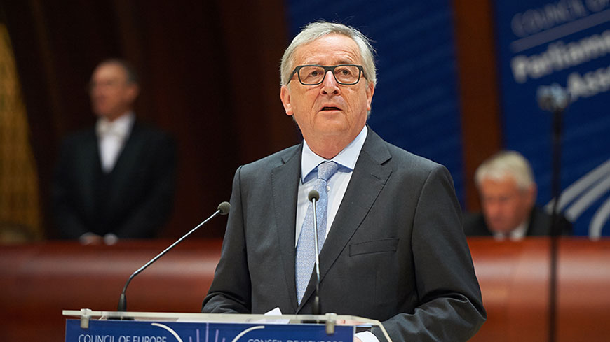 Jean-Claude Juncker: “Il Consiglio d’Europa è un partner fondamentale dell’Unione europea”