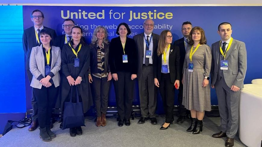 « Justice et responsabilité : les deux fondements de la paix » – Le Conseil de l’Europe a pris part à la conférence internationale à haut niveau « Unis pour la justice », qui s’est tenue à Lviv
